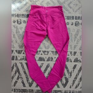 Lululemon Athletica Pink Leggings Stretchy Activewear